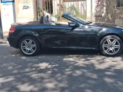 Usata Mercedes SLK200 163 CV (119 kW) 2004 Nero Cabrio