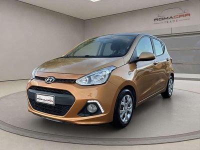 Usata Hyundai i10 Classic 67 CV (49 kW) 2016 Oro Utilitaria
