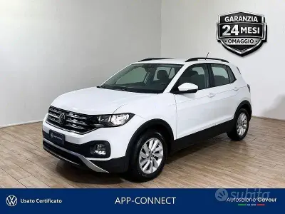 Usata VW T-Cross Style 95 CV (69 kW) 2023 Pure white SUV