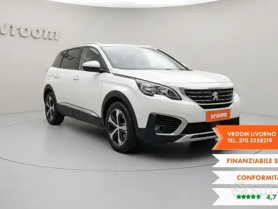 Usata Peugeot 5008 S 131 CV (96 kW) 2019 Bianco SUV