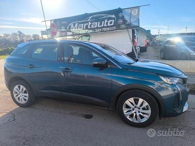 Usata Peugeot 3008 Active 130 CV (95 kW) 2021 Blu SUV