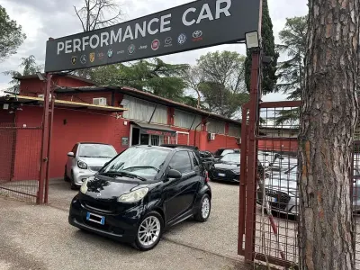 Begagnad Smart ForTwo Cabrio Passion 45 HK (33 kW) 2008 Svart Cab