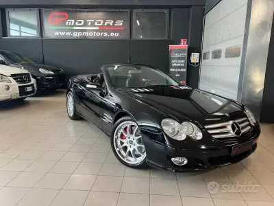 Occasion Mercedes SL500 386 PK (283 kW) 2007 Zwart Cabriolet
