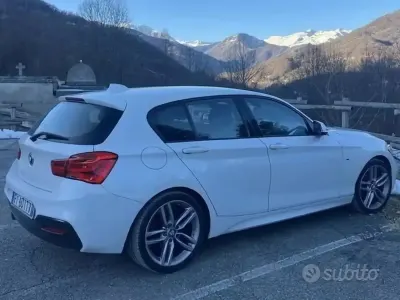 Usata BMW 118 M Sport 150 CV (110 kW) 2015 Bianco Utilitaria