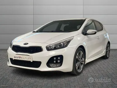 Usata Kia Ceed GT GT-Line 136 CV (100 kW) 2016 Bianco Berlina