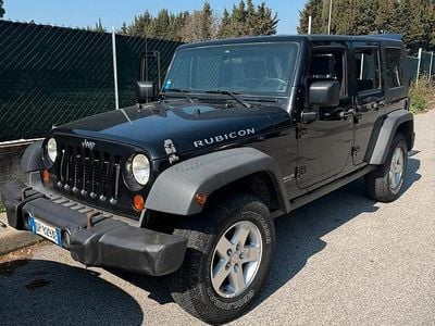 Usata Jeep Wrangler Unlimited Rubicon 177 CV (130 kW) 2008 Nero SUV