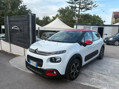 Usata Citroën C3 Shine 75 CV (55 kW) 2018 Bianco Utilitaria