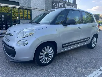 Begagnad Fiat 500L 85 HK (62 kW) 2014 Grå Minibuss