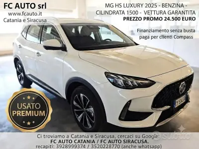 Usata MG HS Luxury 170 CV (125 kW) 2025 Bianco SUV