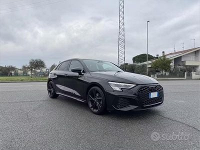Usata Audi A3 S-Line 116 CV (85 kW) 2022 Nero Berlina
