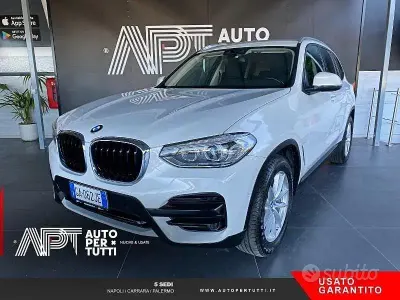Usata BMW X3 Advantage 190 CV (139 kW) 2020 Bianco SUV