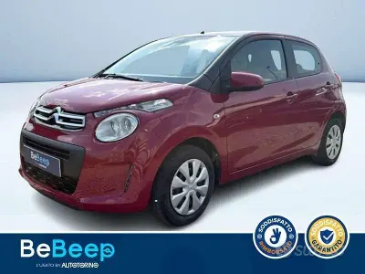 Usata Citroën C1 Live 69 CV (50 kW) 2018 Bordeaux metallizzato Utilitaria