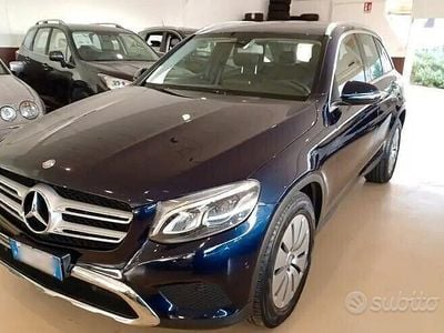 Usata Mercedes GLC220 Premium 170 CV (125 kW) 2016 Blu SUV