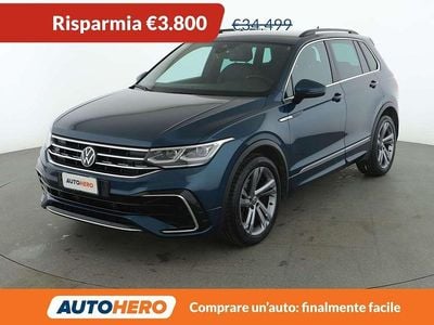 Usata VW Tiguan R-line 150 CV (110 kW) 2023 Blu SUV