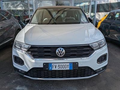 Usata VW T-Roc Style 116 CV (85 kW) 2019 Bianco SUV