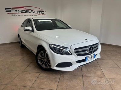 Usata Mercedes C220 194 CV (142 kW) 2019 Bianco Berlina