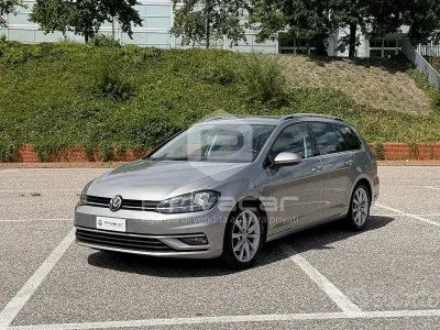 Usata VW Golf VII Executive 150 CV (110 kW) 2018 Grigio Station wagon