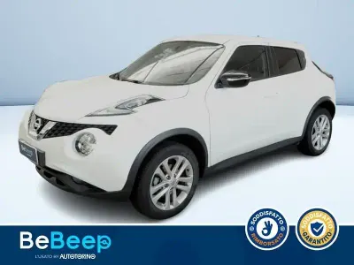 Usata Nissan Juke Acenta 110 CV (80 kW) 2017 Bianco pastello SUV