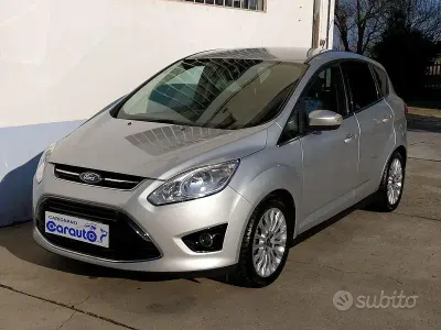 Gebraucht Ford C-MAX Titanium 115 PS (84 kW) 2015 Grau Van / Kleinbus