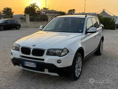 Usata BMW X3 177 CV (130 kW) 2009 Bianco SUV