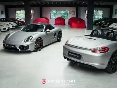 Usata Porsche Boxster GTS 330 CV (242 kW) 2014 Argento Cabrio