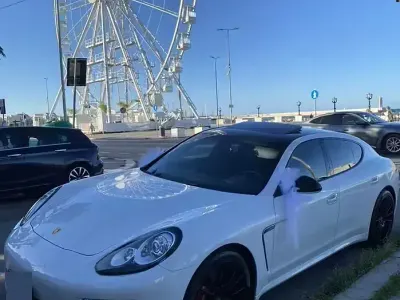 Usata Porsche Panamera 300 CV (220 kW) 2014 Bianco Utilitaria