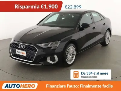 Usata Audi A3 Advanced 110 CV (80 kW) 2021 Nero Berlina