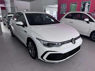 Usata VW Golf VIII R-line 131 CV (96 kW) 2022 Bianco Berlina