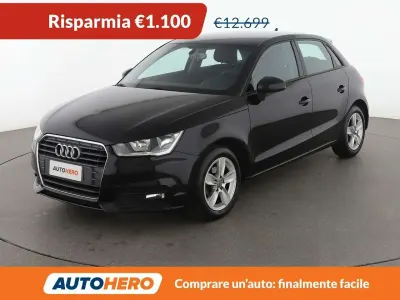 Usata Audi A1 90 CV (66 kW) 2016 Nero Utilitaria