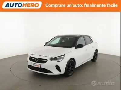 Usata Opel Corsa Design & Tech 75 CV (55 kW) 2022 Bianco Utilitaria