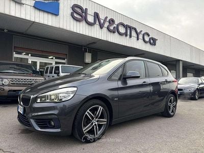 Usata BMW 218 Active Tourer Sport Line 150 CV (110 kW) 2016 Grigio Monovolume