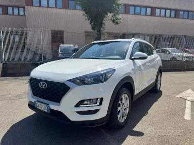 Usata Hyundai Tucson XPrime 116 CV (85 kW) 2020 Bianco pastello SUV