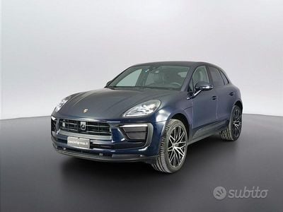 Usata Porsche Macan 265 CV (194 kW) 2022 Blu SUV