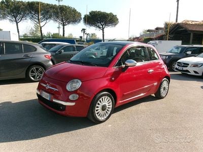 Usata Fiat 500 Lounge 69 CV (50 kW) 2012 Rosso Berlina