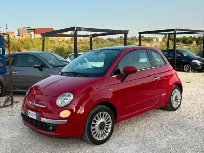 Usata Fiat 500 Lounge 75 CV (55 kW) 2008 Rosso Berlina