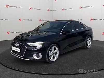 Usata Audi A3 S-Line 150 CV (110 kW) 2021 Nero Berlina