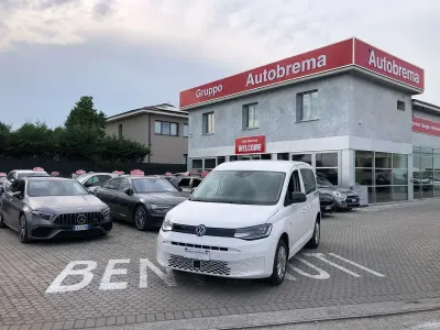 Usata VW Caddy 102 CV (75 kW) 2021 Bianco Monovolume