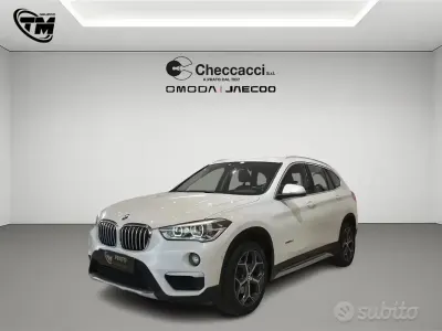 Usata BMW X1 xLine 150 CV (110 kW) 2018 Bianco SUV