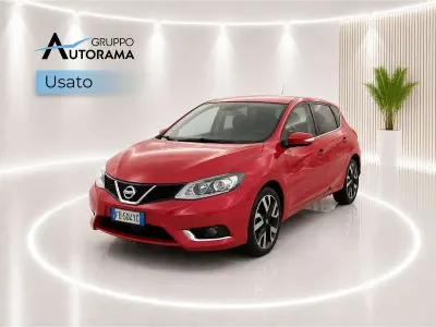 Usata Nissan Pulsar Tekna 190 CV (139 kW) 2016 Rosso Utilitaria
