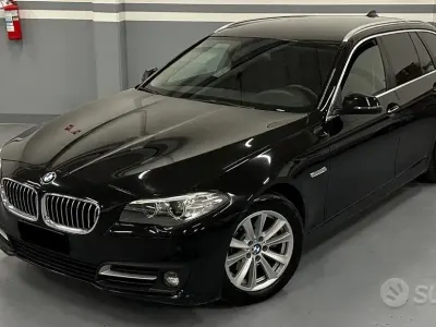 Usata BMW 520 Comfort Edition 184 CV (135 kW) 2013 Nero Station wagon