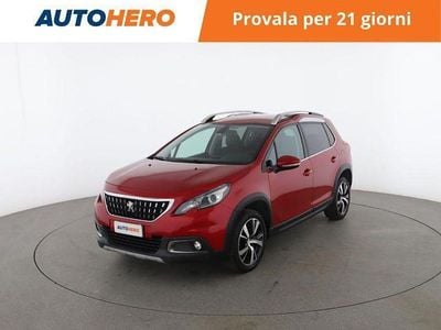 Usata Peugeot 2008 Allure 100 CV (73 kW) 2017 Rosso SUV