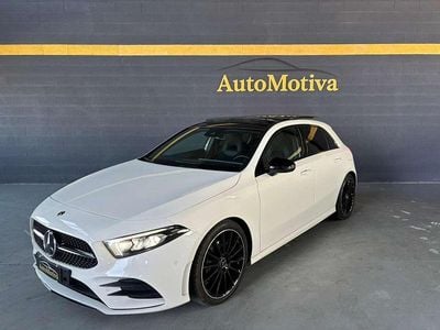 Usata Mercedes A180 Premium 136 CV (100 kW) 2019 Bianco Berlina