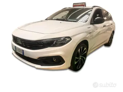 Usata Fiat Tipo Sport 131 CV (96 kW) 2022 Bianco gelato pastello Station wagon