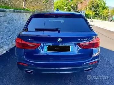 Usata BMW 530 M Sport 265 CV (194 kW) 2018 Blu/azzurro Station wagon