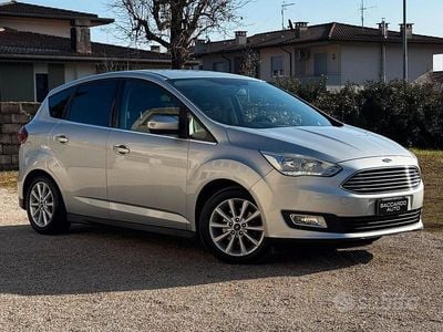 Grigio Usata 2017 Ford C-MAX Titanium Monovolume | 9900 € (Buon prezzo)