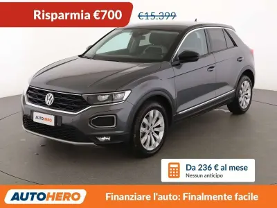 Usata VW T-Roc Advance 116 CV (85 kW) 2019 Grigio SUV