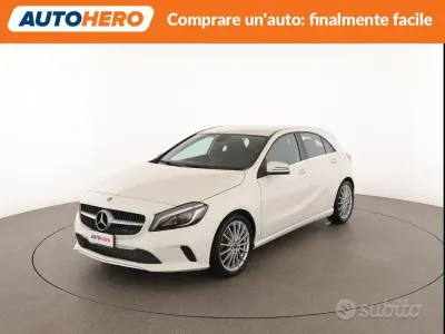 Usata Mercedes A180 Urban 110 CV (80 kW) 2017 Bianco Utilitaria