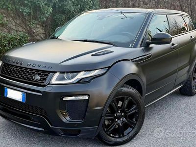 Usata Land Rover Range Rover evoque 150 CV (110 kW) 2018 Nero Berlina