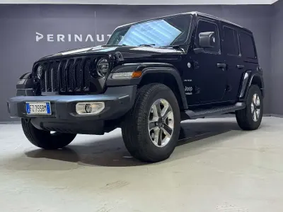 Usata Jeep Wrangler Sahara 200 CV (147 kW) 2019 Nero SUV