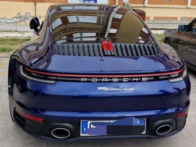 Usata Porsche 992 450 CV (330 kW) 2019 Blu/azzurro Coupé